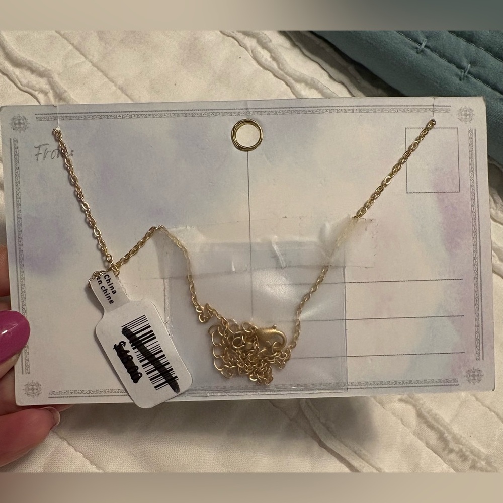 Free People Post Card Necklace NEW - Picture 4 of 4